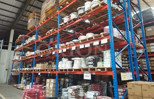 E-commerce warehouse: 