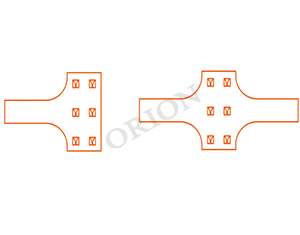 Single/double corbels