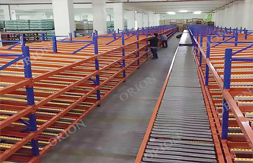 Production and assembly line warehouse