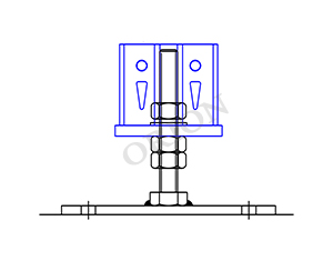 Adjustable footing