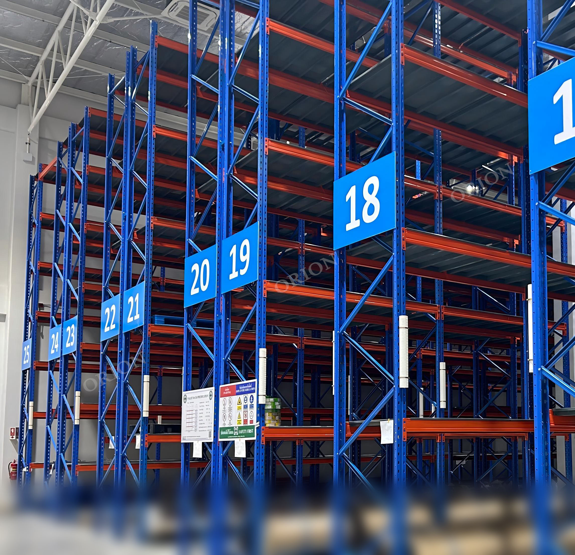Successful Application of Heavy-Duty Pallet Racks with Steel Decking in the Packaging Industry