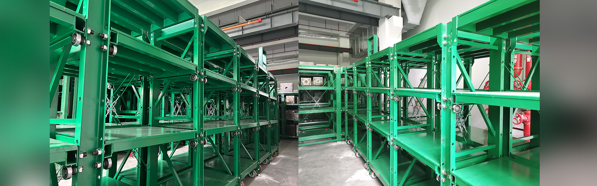 重型模具存取难？抽拉式模具架让取模效率提升 60%！