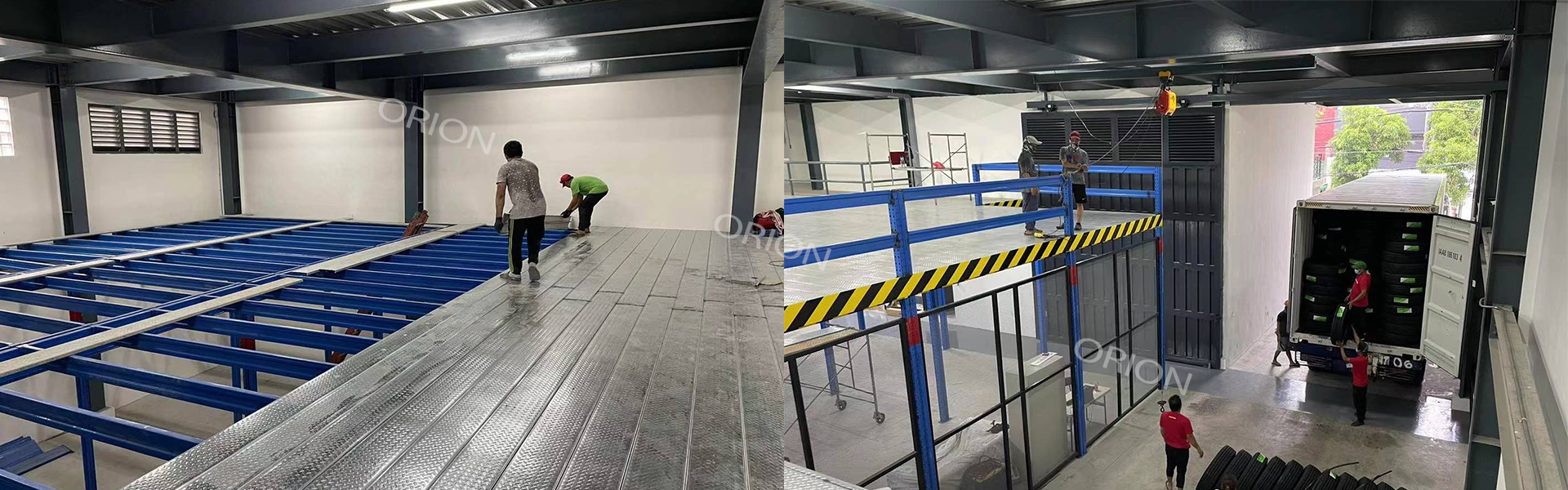 Practical Case of Mezzanine Floor Application in Tire Enterprises